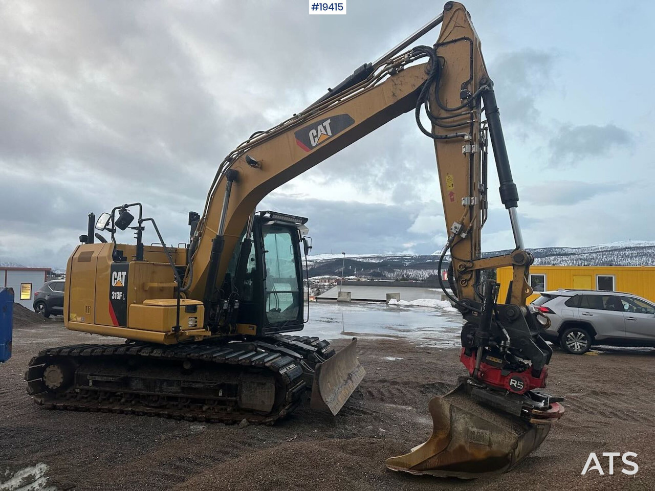 Caterpillar 313FL - Ekskavators: foto 5 Caterpillar 313FL - Ekskavators: foto 5