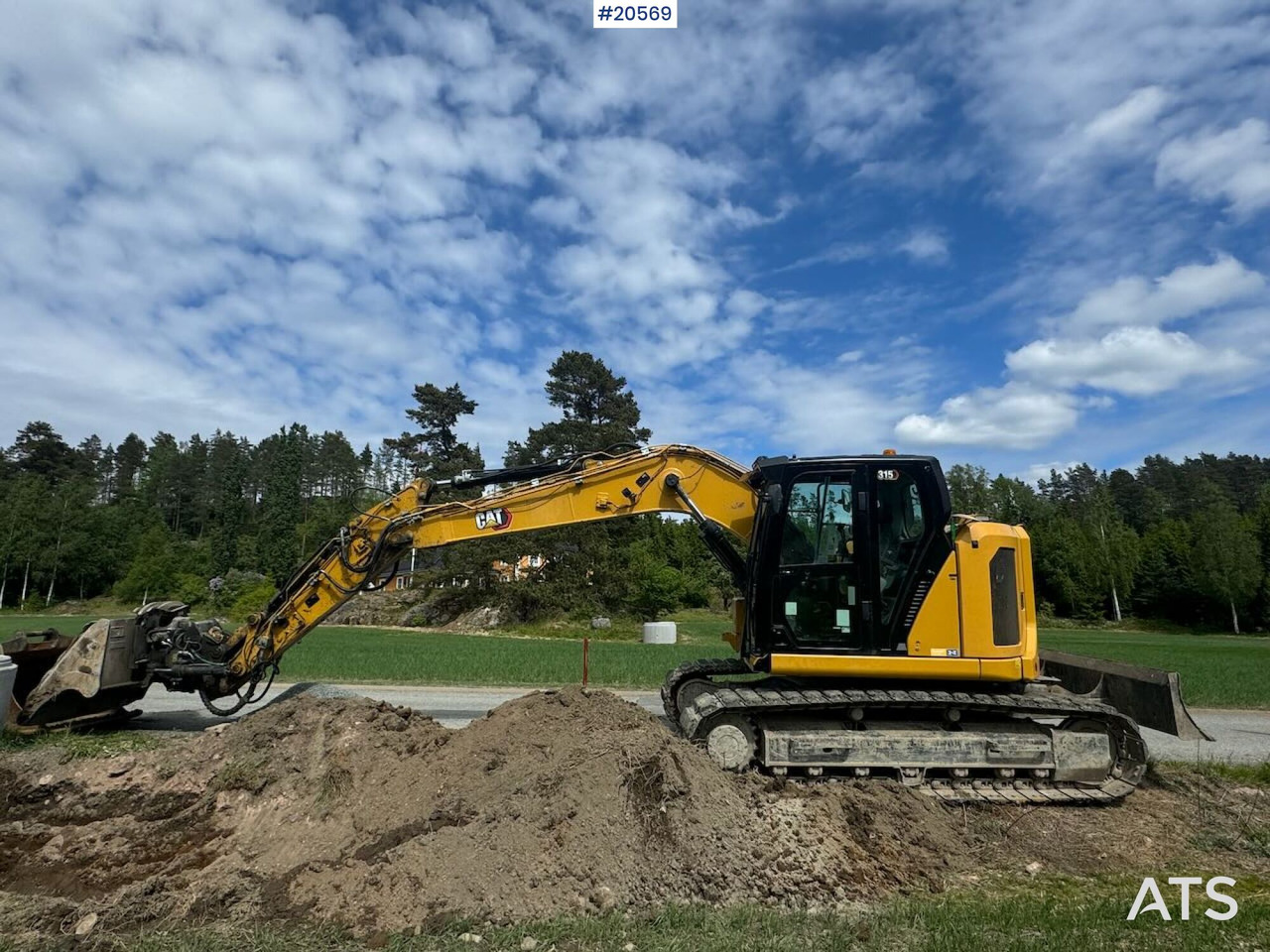 Caterpillar 315 - Ekskavators: foto 1 Caterpillar 315 - Ekskavators: foto 1