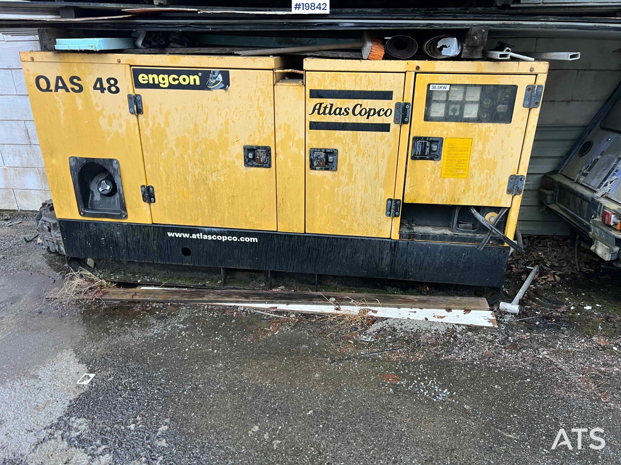 Atlas Copco Strøm generator - Celtniecības tehnika: foto 3 Atlas Copco Strøm generator - Celtniecības tehnika: foto 3
