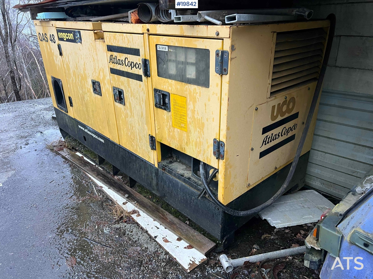 Atlas Copco Strøm generator - Celtniecības tehnika: foto 1 Atlas Copco Strøm generator - Celtniecības tehnika: foto 1