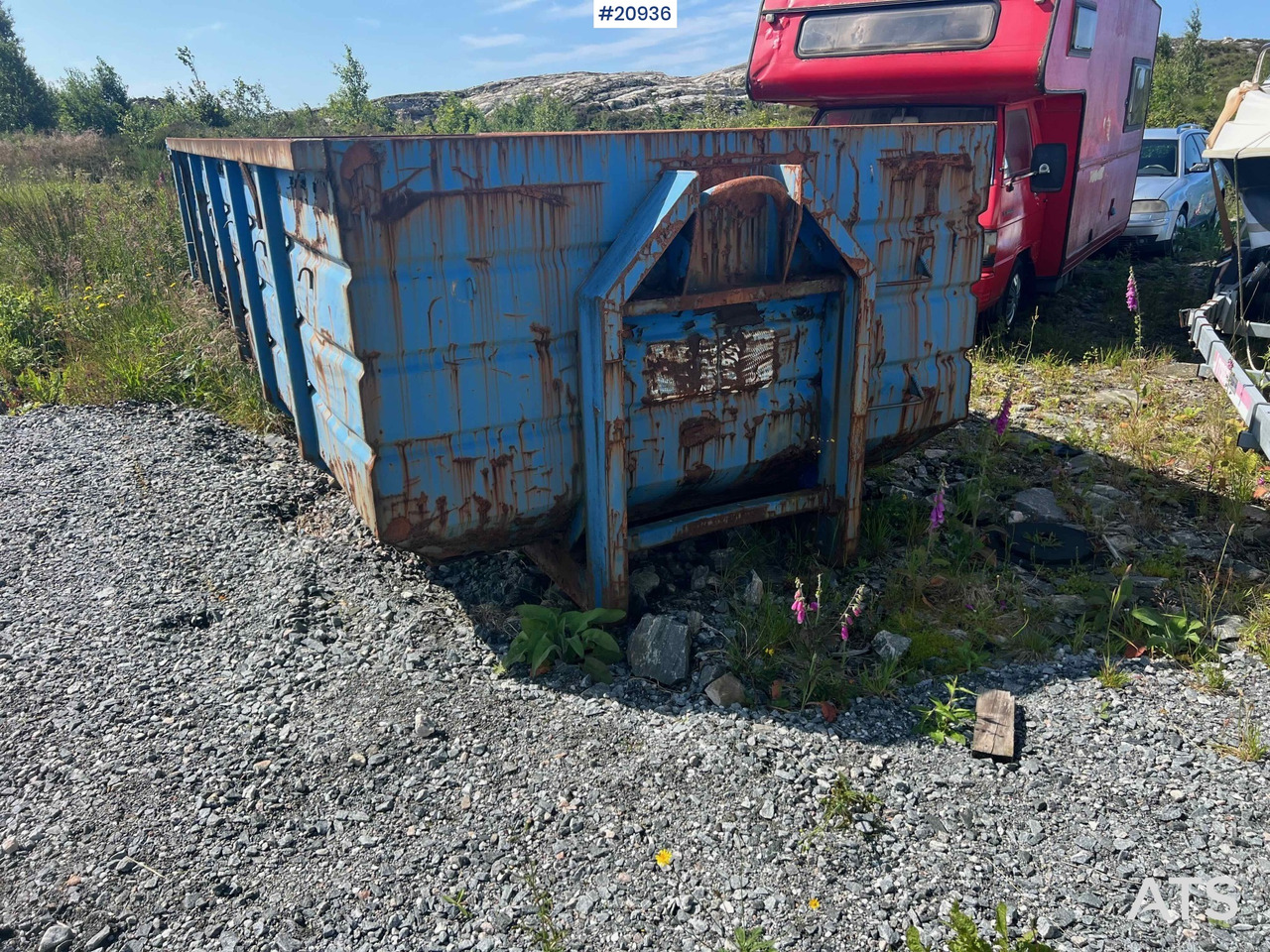 Huka konteiners Container Krok: foto 10