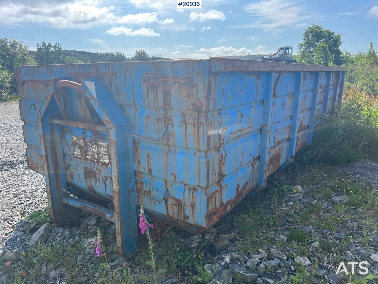 Huka konteiners Container Krok: foto 8