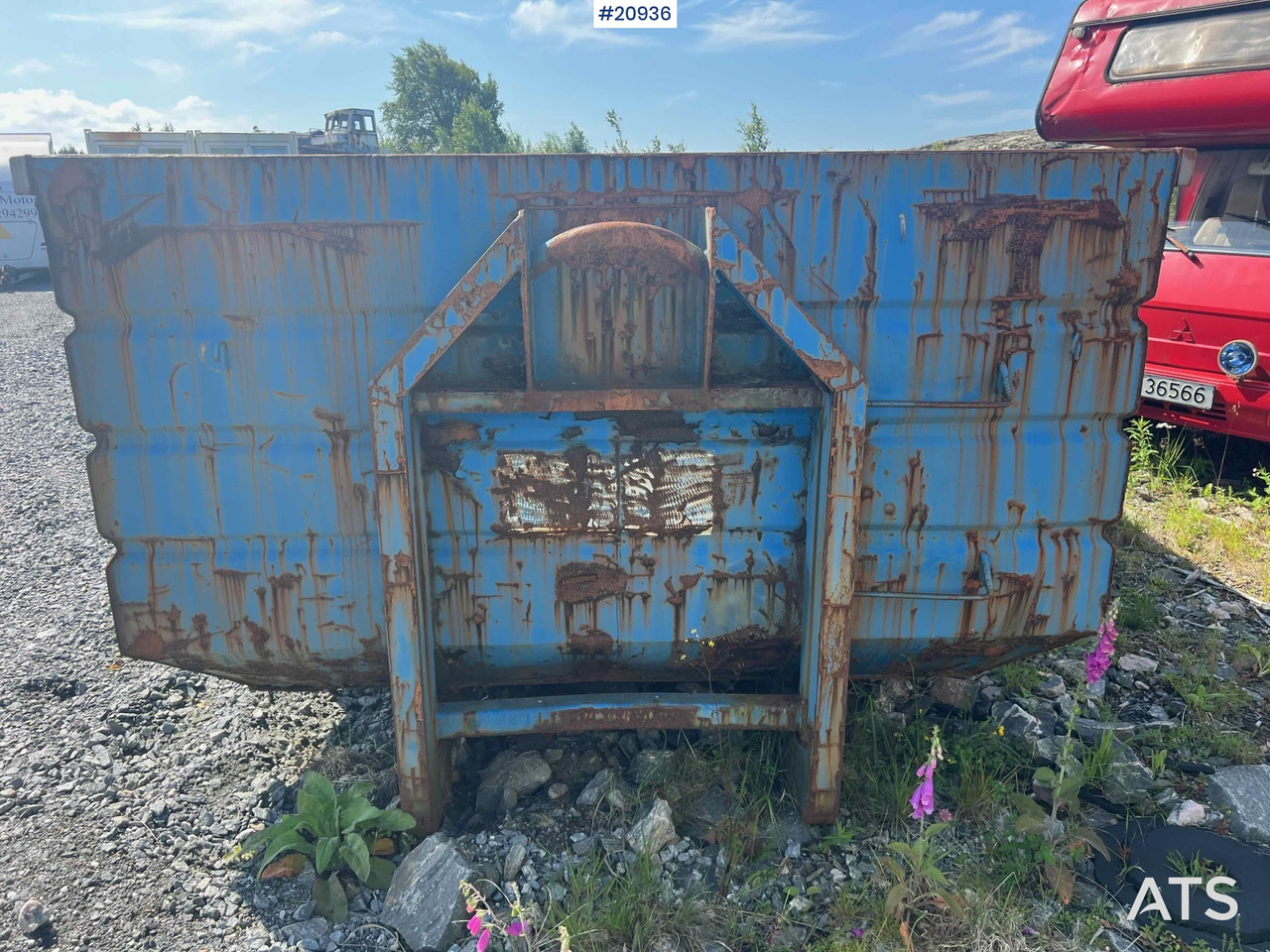 Huka konteiners Container Krok: foto 7