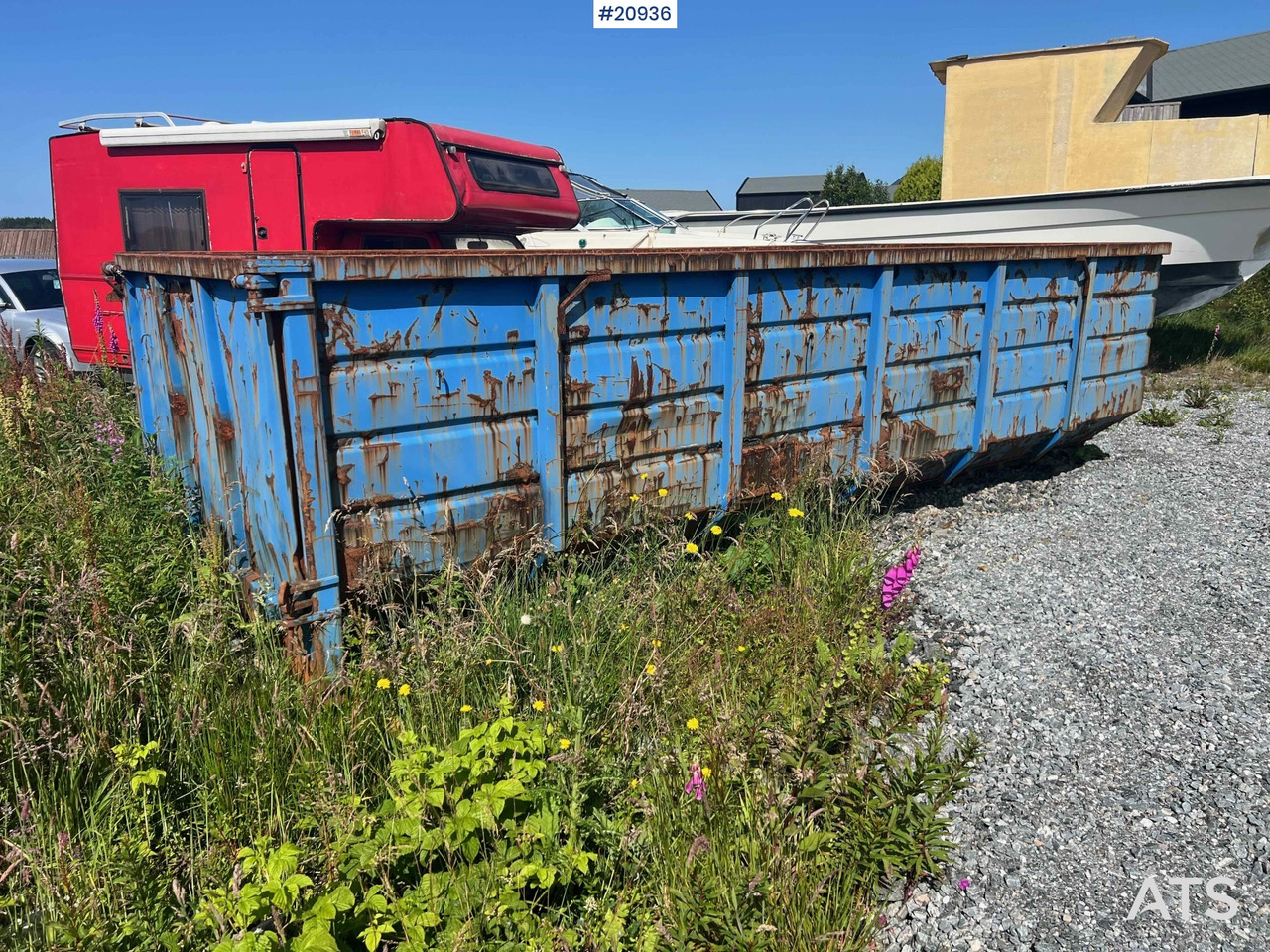 Huka konteiners Container Krok: foto 6