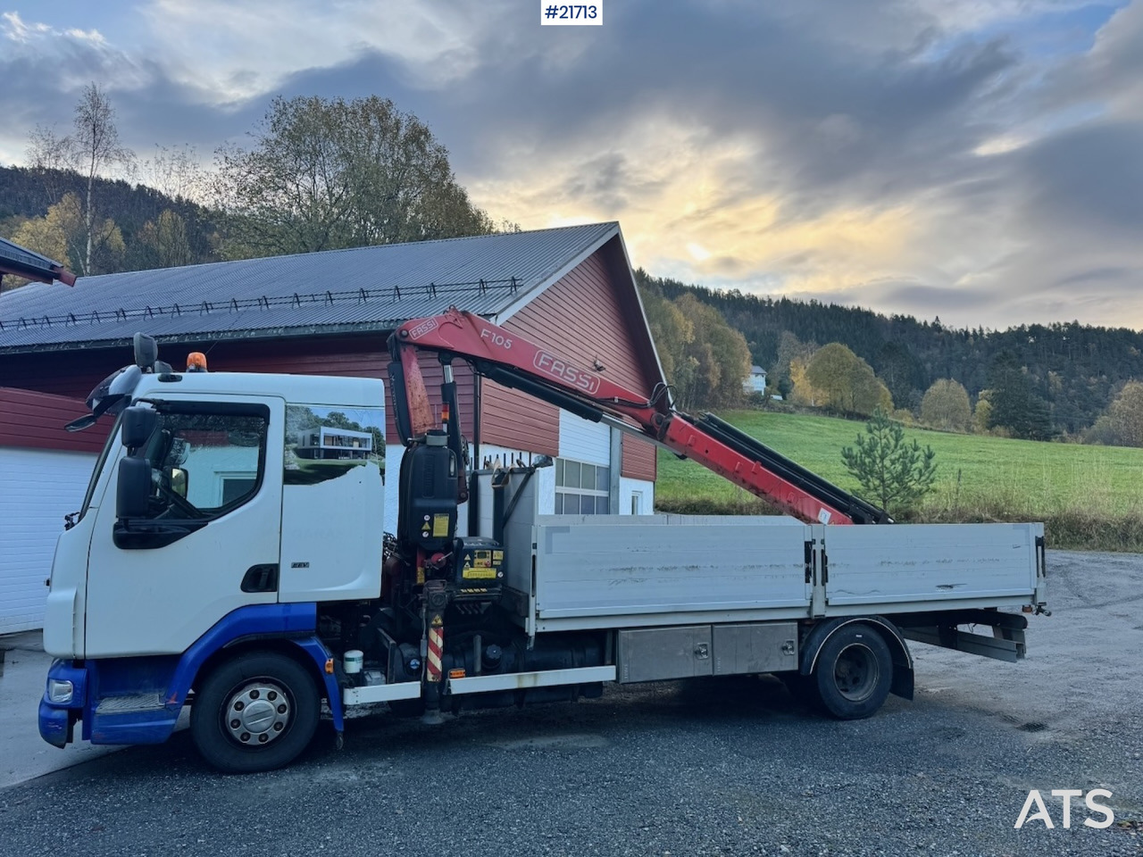 DAF 2012 DAF Fa 45.220 Kranbil. - Kravas auto ar manipulatoru: foto 4 DAF 2012 DAF Fa 45.220 Kranbil. - Kravas auto ar manipulatoru: foto 4