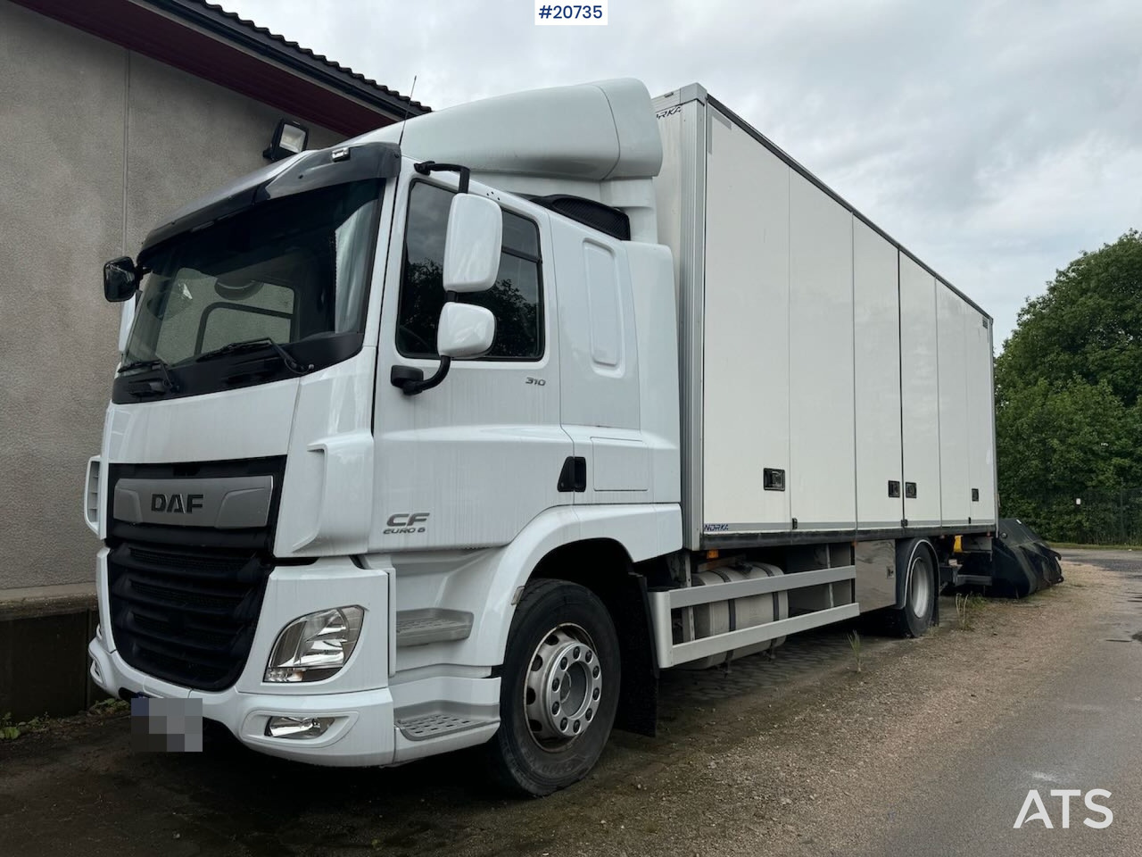 DAF CF310 - Kravas automašīna ar slēgto virsbūvi: foto 1 DAF CF310 - Kravas automašīna ar slēgto virsbūvi: foto 1