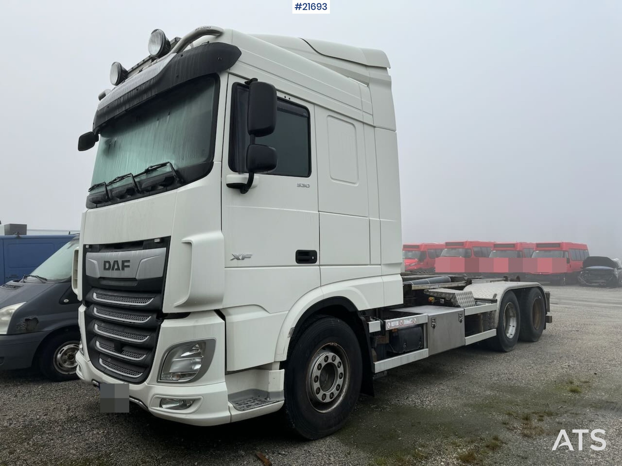 DAF XF 530 6x2 Krokbil m/ VDL Krok - Pacēlājs ar āķi: foto 2 DAF XF 530 6x2 Krokbil m/ VDL Krok - Pacēlājs ar āķi: foto 2