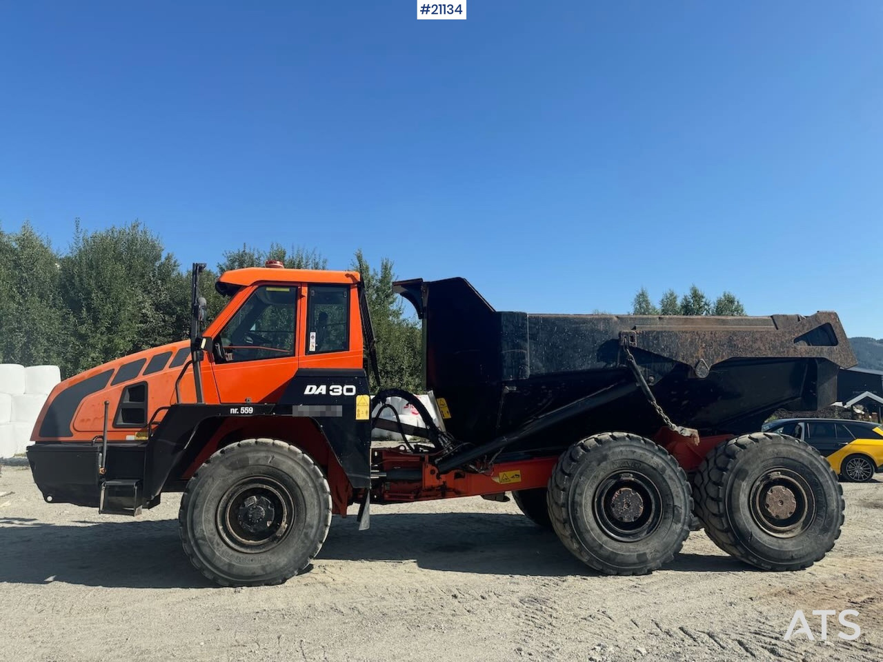 Doosan DA 30 Dumper - Artikulētias pašizgāzējs: foto 2 Doosan DA 30 Dumper - Artikulētias pašizgāzējs: foto 2