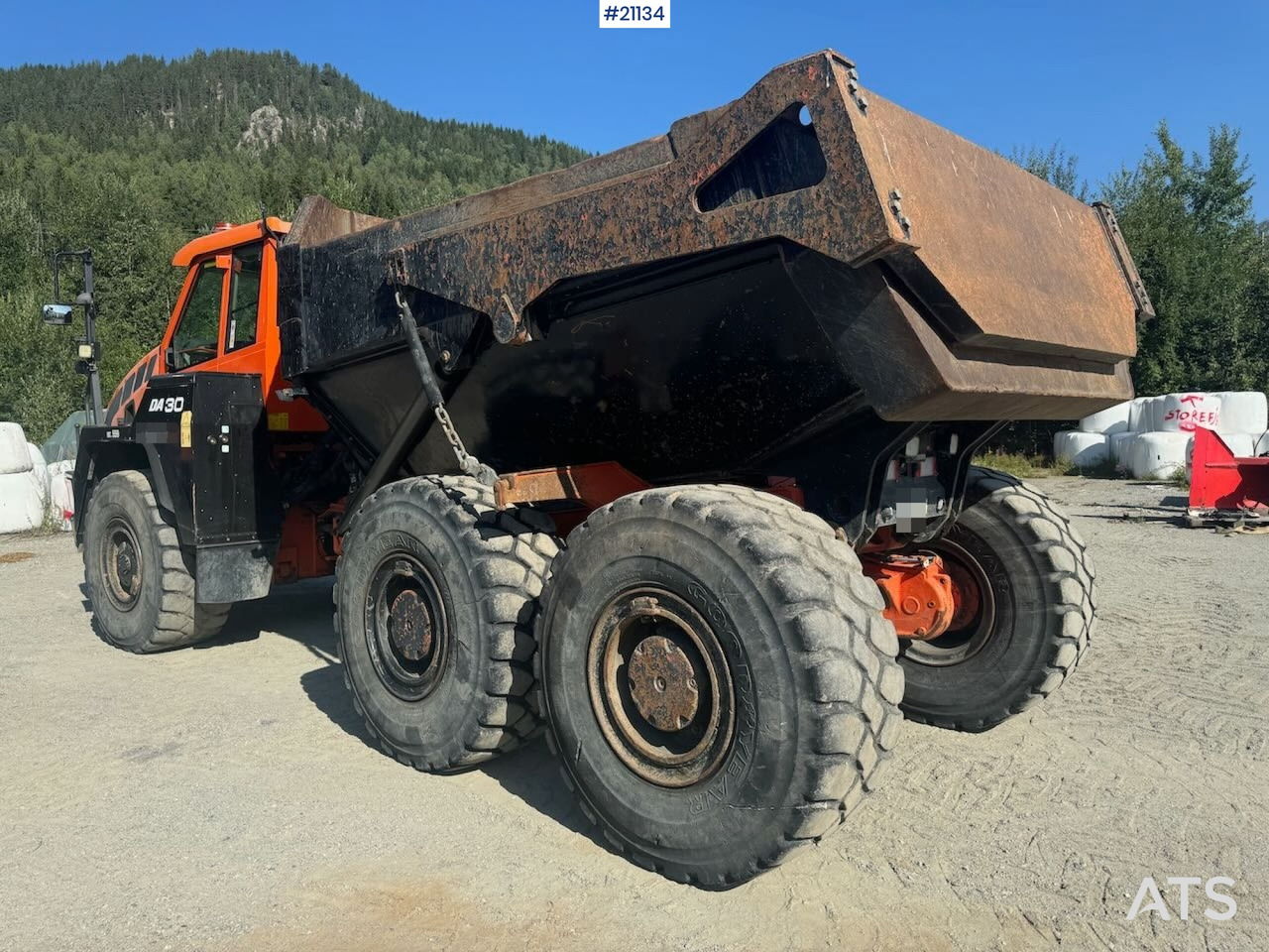 Doosan DA 30 Dumper - Artikulētias pašizgāzējs: foto 3 Doosan DA 30 Dumper - Artikulētias pašizgāzējs: foto 3