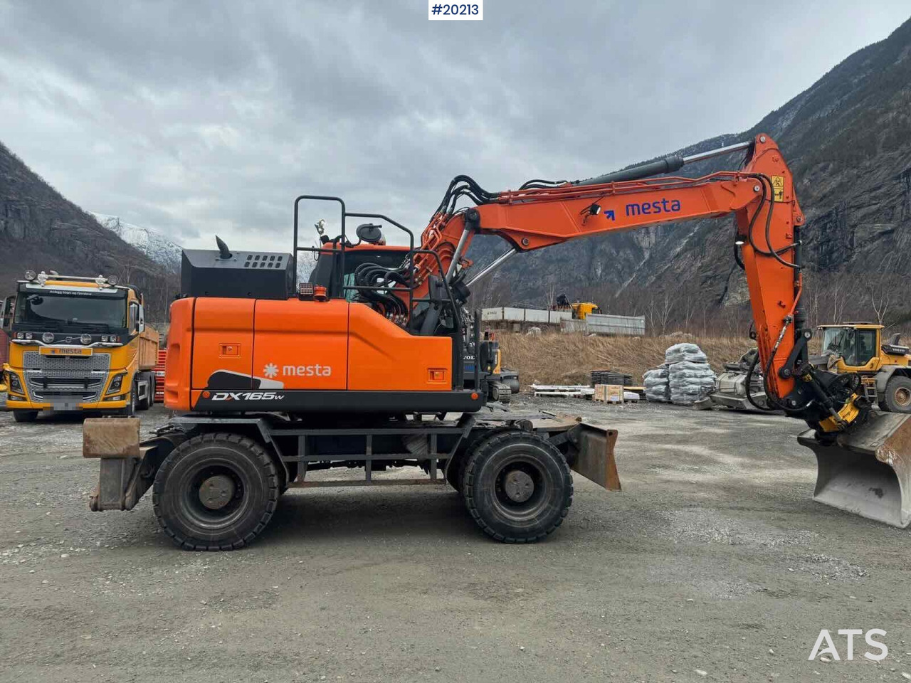 Doosan DX165W-5 - Riteņu iekrāvējs: foto 4 Doosan DX165W-5 - Riteņu iekrāvējs: foto 4