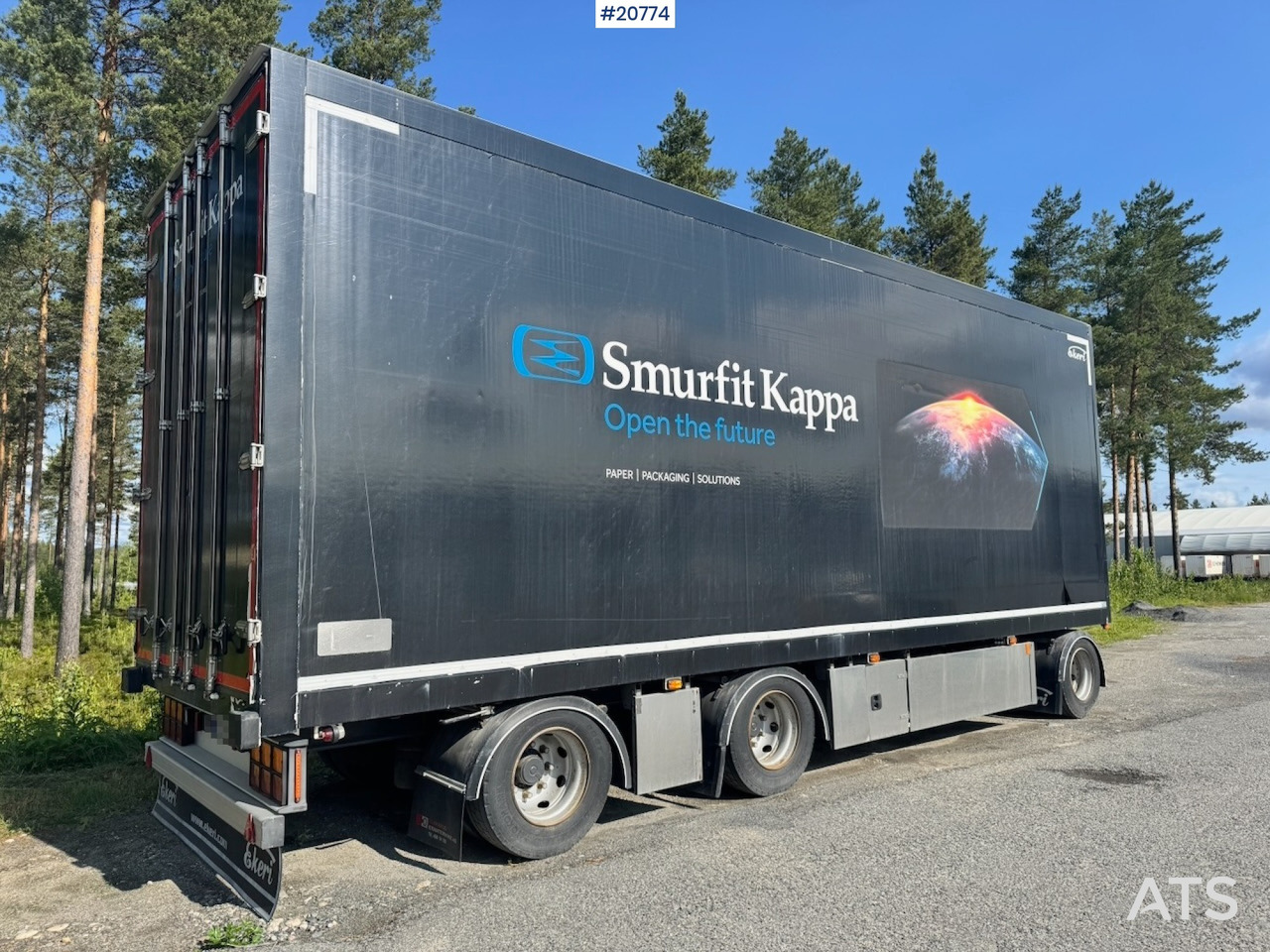 Ekeri Skaphenger - Piekabe slēgtā virsbūve: foto 4 Ekeri Skaphenger - Piekabe slēgtā virsbūve: foto 4