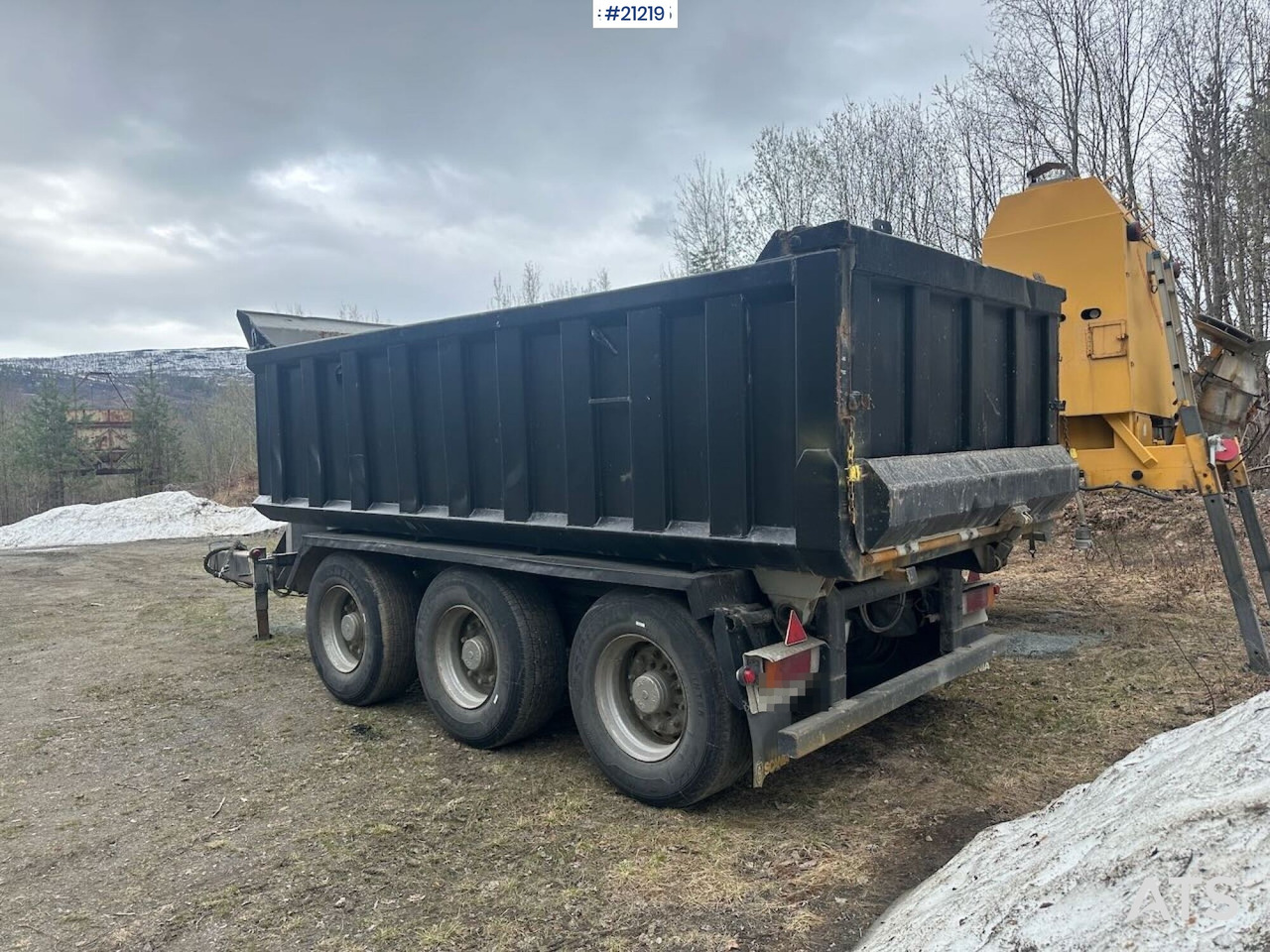 Engen Trippelkjerre - Piekabe pašizgāzējs: foto 4 Engen Trippelkjerre - Piekabe pašizgāzējs: foto 4