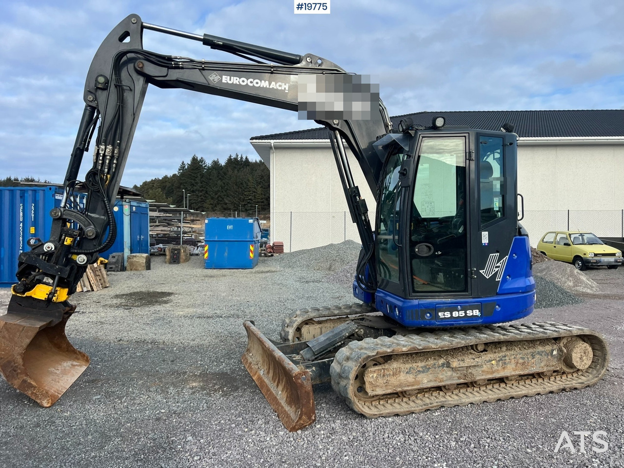 Euromach ES 85 SB4 - Ekskavators: foto 4 Euromach ES 85 SB4 - Ekskavators: foto 4