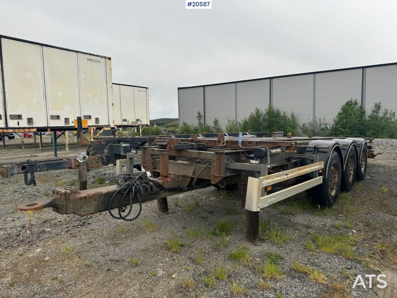 F.A.G 2015 F.A.G Containerkjerre – med tipp - Piekabe noņemamā virsbūve/ Konteineru vedējs: foto 1 F.A.G 2015 F.A.G Containerkjerre – med tipp - Piekabe noņemamā virsbūve/ Konteineru vedējs: foto 1