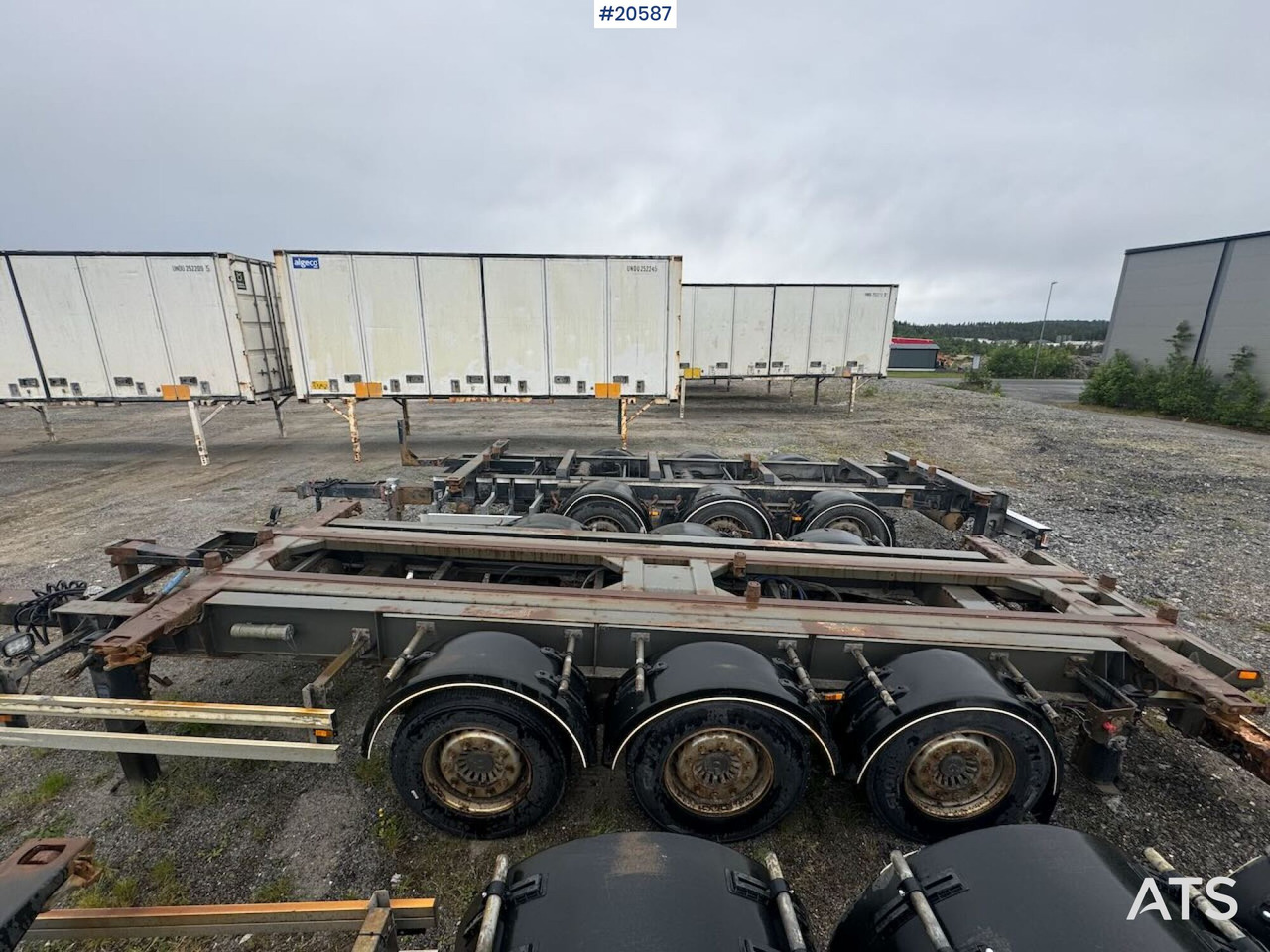 F.A.G 2015 F.A.G Containerkjerre – med tipp - Piekabe noņemamā virsbūve/ Konteineru vedējs: foto 2 F.A.G 2015 F.A.G Containerkjerre – med tipp - Piekabe noņemamā virsbūve/ Konteineru vedējs: foto 2