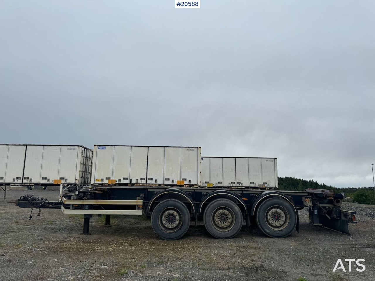 F.A.G 2015 F.A.G Containerkjerre – med tipp - Piekabe noņemamā virsbūve/ Konteineru vedējs: foto 2 F.A.G 2015 F.A.G Containerkjerre – med tipp - Piekabe noņemamā virsbūve/ Konteineru vedējs: foto 2