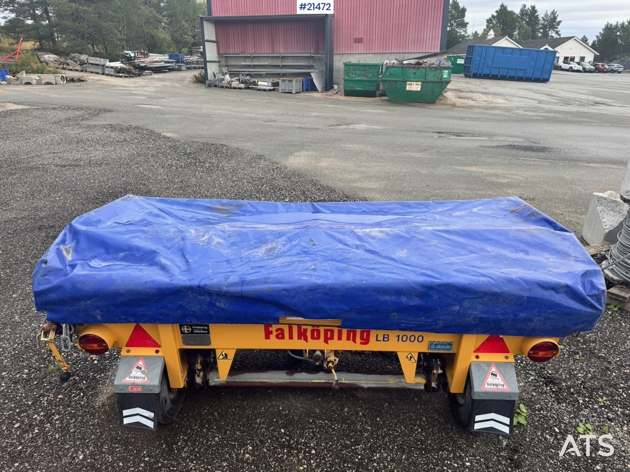Falköping LB1000BL - Sāls un smilts kaisītājs: foto 1 Falköping LB1000BL - Sāls un smilts kaisītājs: foto 1