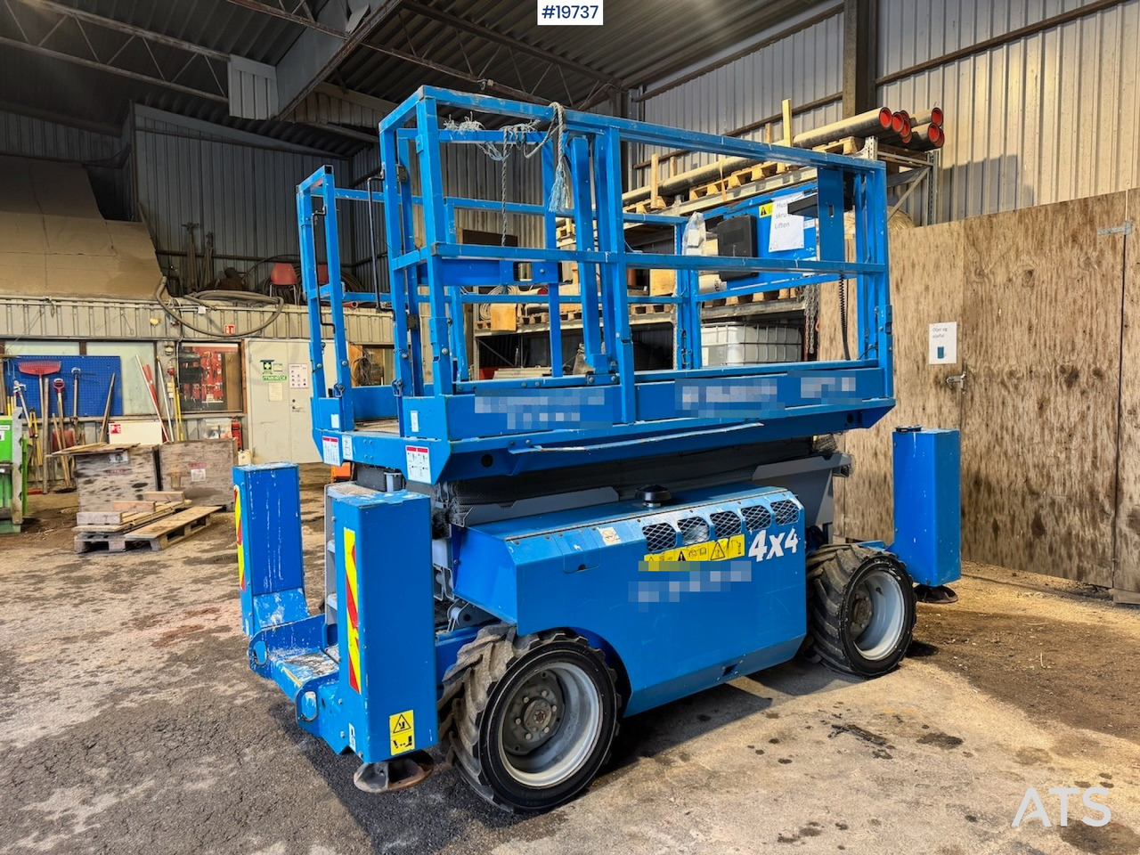 Genie GS3268 - Šķērveida pacēlājs: foto 4 Genie GS3268 - Šķērveida pacēlājs: foto 4