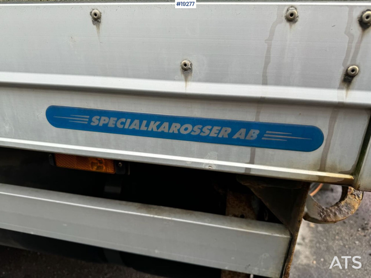 Piekabe refrižerators HFR Skaphenger m/ Thermo king aggregat og lift: foto 17