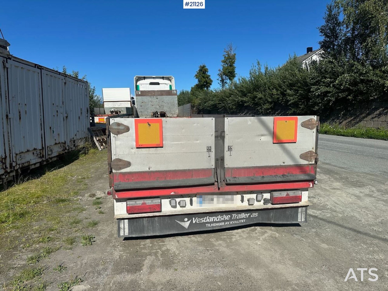 HRD jumbosemi - Bortu puspiekabe/ Platforma: foto 4 HRD jumbosemi - Bortu puspiekabe/ Platforma: foto 4