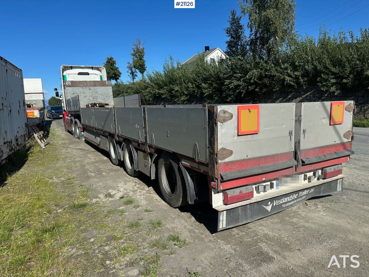 HRD jumbosemi - Bortu puspiekabe/ Platforma: foto 5 HRD jumbosemi - Bortu puspiekabe/ Platforma: foto 5