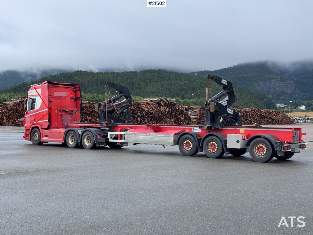 Hammar 195 S Sidelaster - Puspiekabe šasija: foto 4 Hammar 195 S Sidelaster - Puspiekabe šasija: foto 4