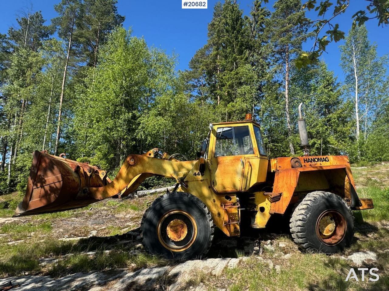 Hanomag 44 - Riteņu iekrāvējs: foto 2 Hanomag 44 - Riteņu iekrāvējs: foto 2
