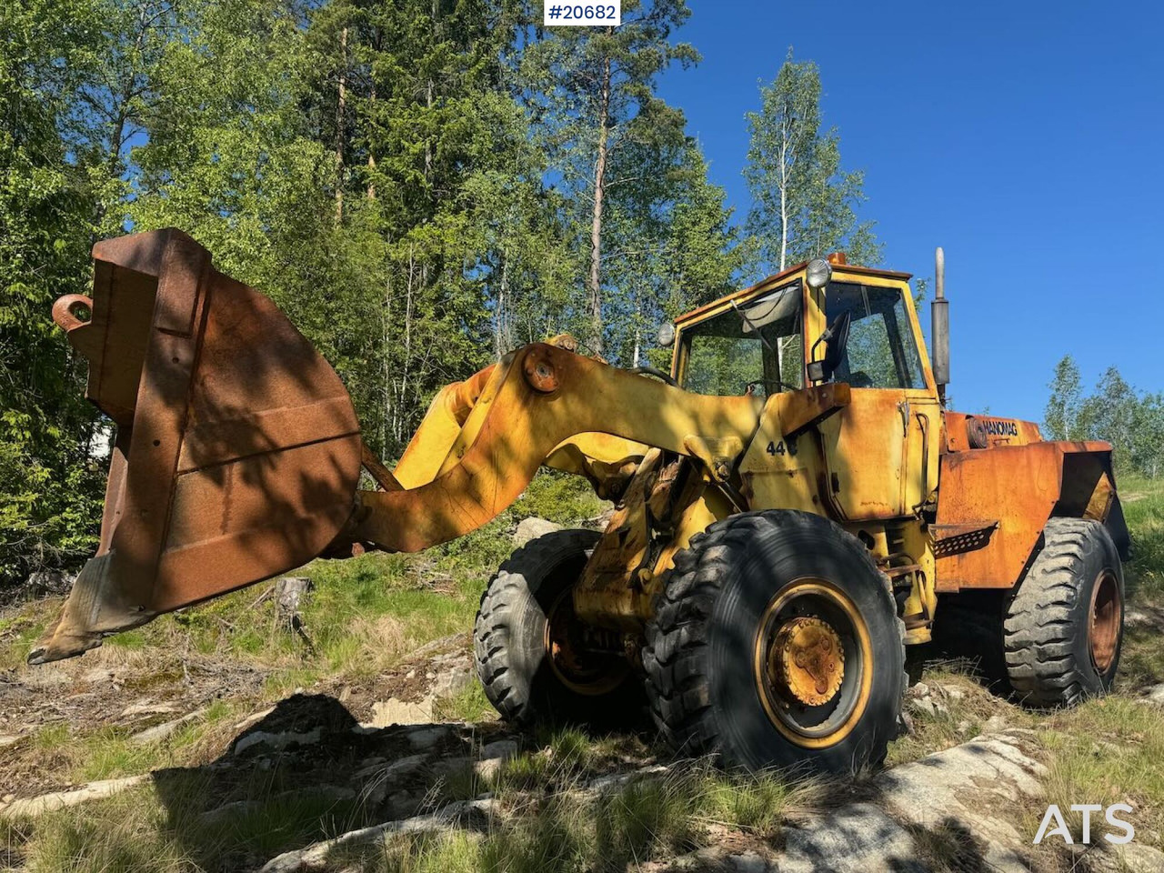 Hanomag 44 - Riteņu iekrāvējs: foto 1 Hanomag 44 - Riteņu iekrāvējs: foto 1