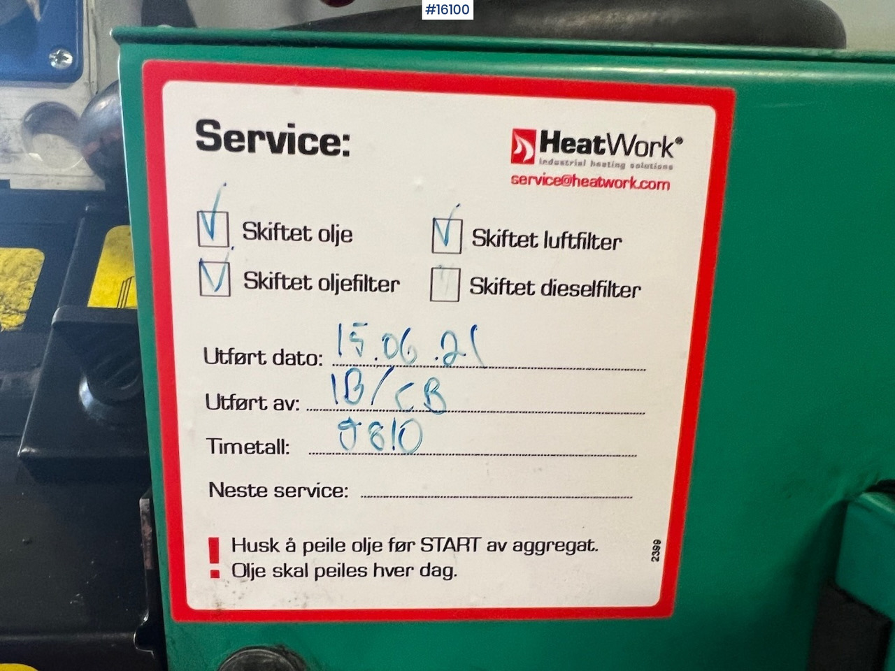 Celtniecības sildītājs Heatwork HW MY35: foto 12
