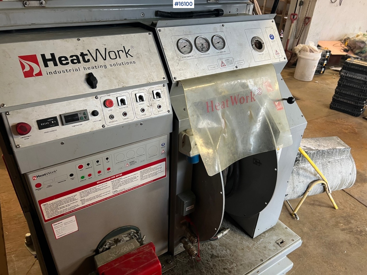 Celtniecības sildītājs Heatwork HW MY35: foto 6