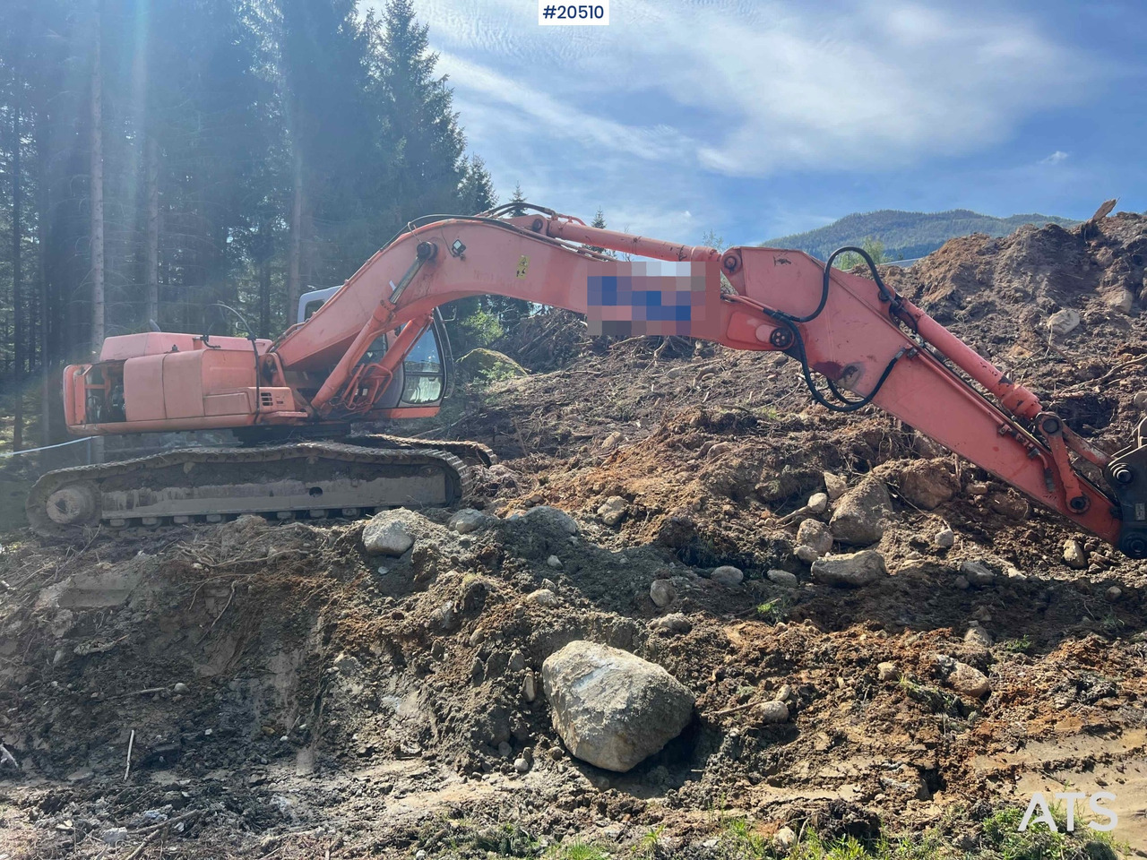 Hitachi EX285 - Ekskavators: foto 4 Hitachi EX285 - Ekskavators: foto 4