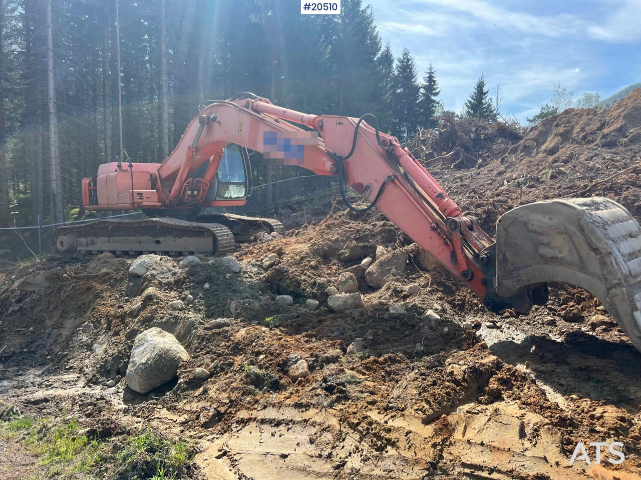 Hitachi EX285 - Ekskavators: foto 3 Hitachi EX285 - Ekskavators: foto 3