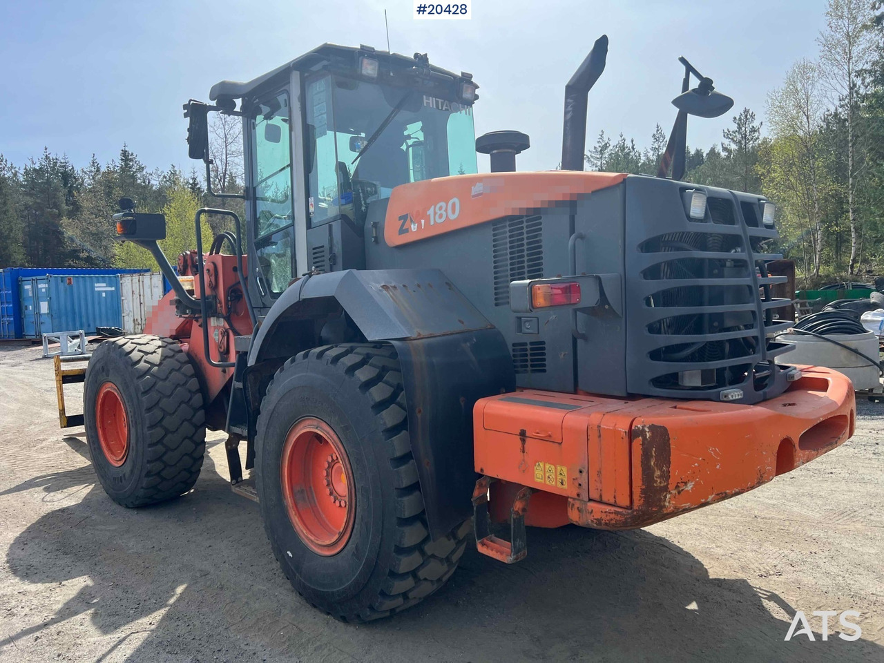Hitachi ZW 180 - Riteņu iekrāvējs: foto 1 Hitachi ZW 180 - Riteņu iekrāvējs: foto 1