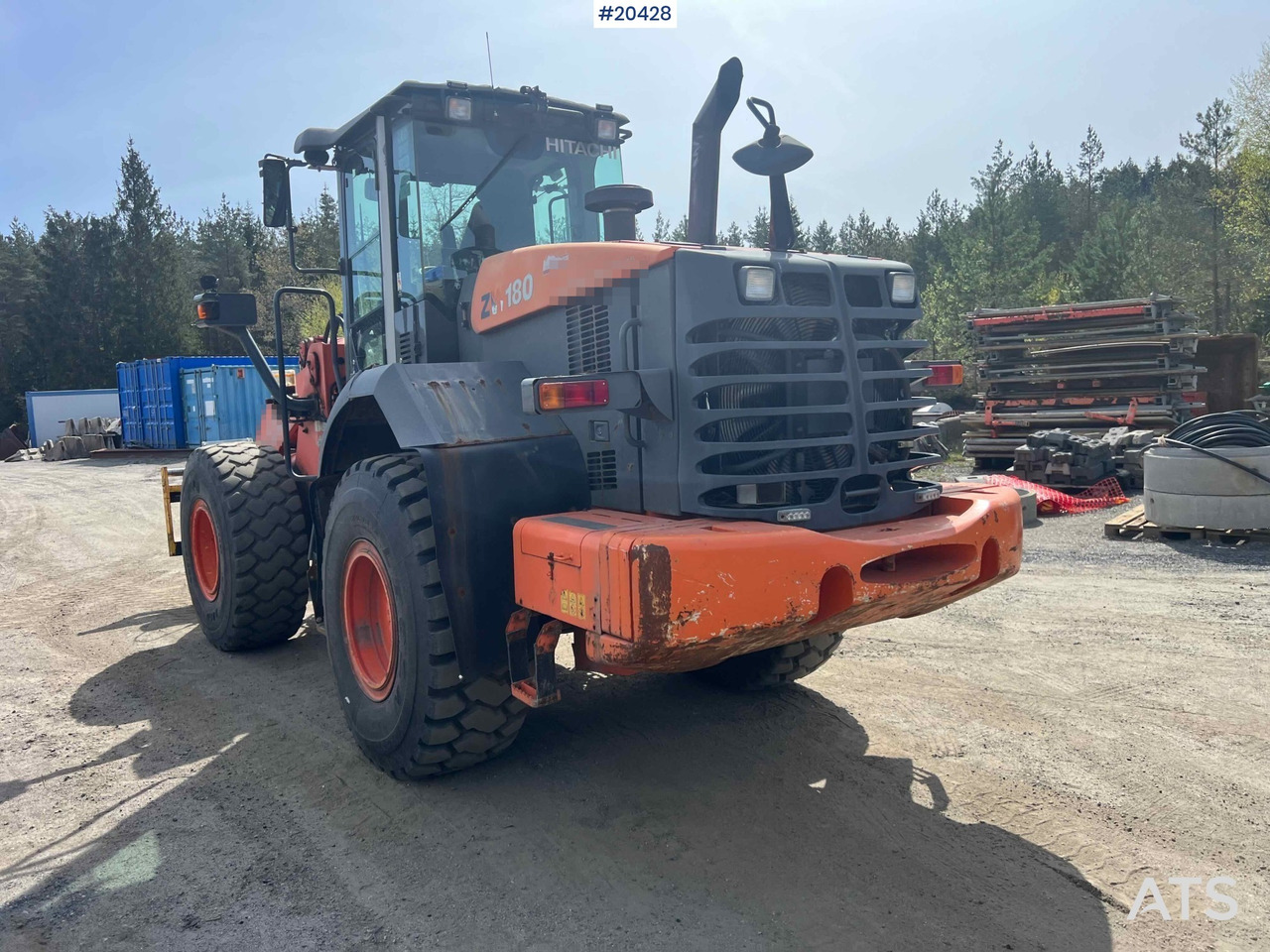 Hitachi ZW 180 - Riteņu iekrāvējs: foto 2 Hitachi ZW 180 - Riteņu iekrāvējs: foto 2