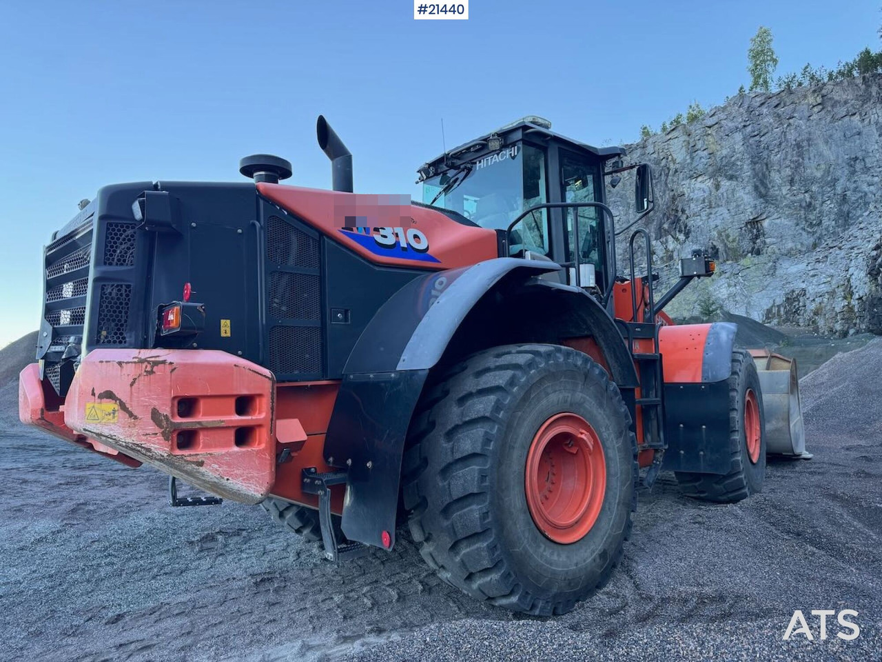 Hitachi ZW310 - Riteņu iekrāvējs: foto 5 Hitachi ZW310 - Riteņu iekrāvējs: foto 5