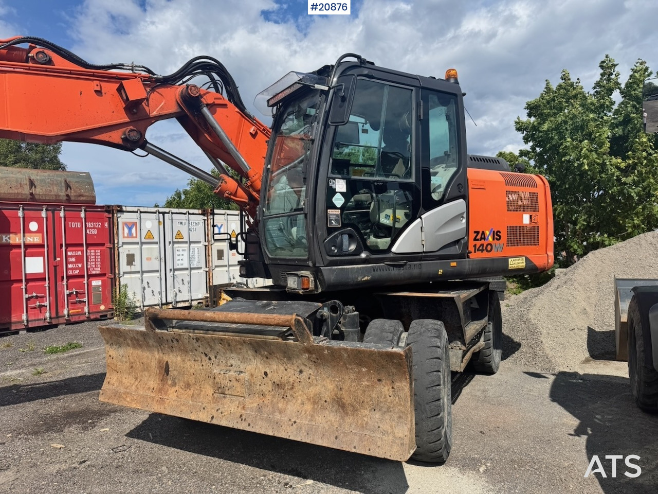Hitachi ZX140W-5B - Riteņu ekskavators: foto 3 Hitachi ZX140W-5B - Riteņu ekskavators: foto 3