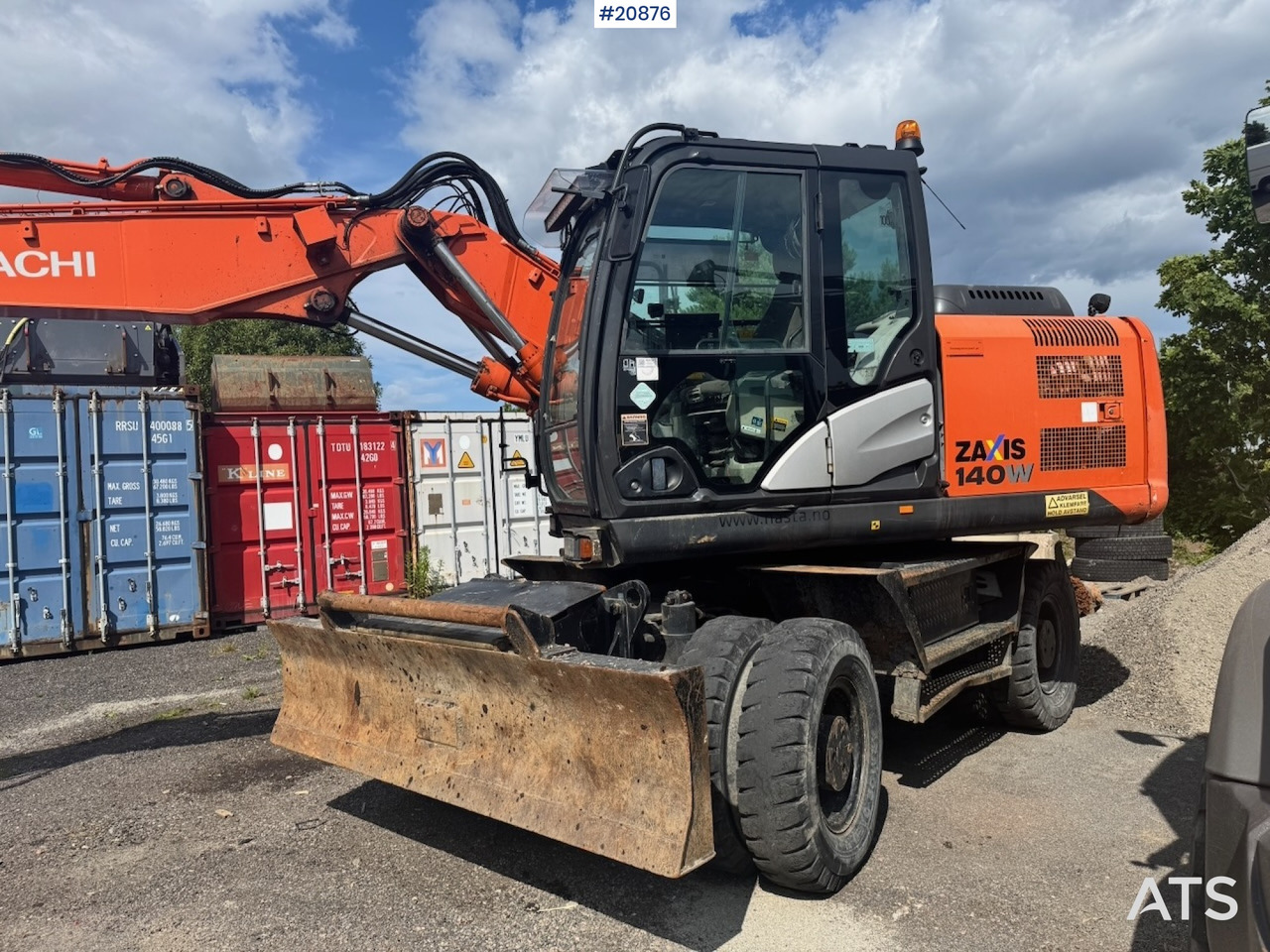 Hitachi ZX140W-5B - Riteņu ekskavators: foto 4 Hitachi ZX140W-5B - Riteņu ekskavators: foto 4