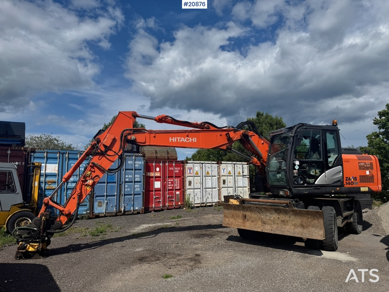 Hitachi ZX140W-5B - Riteņu ekskavators: foto 2 Hitachi ZX140W-5B - Riteņu ekskavators: foto 2