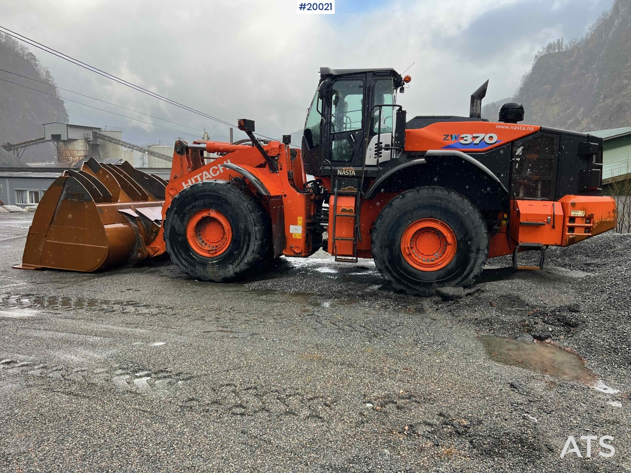 Hitachi zw370-6 Hjullaster m/ vekt, skriver og skuffe - Riteņu iekrāvējs: foto 5 Hitachi zw370-6 Hjullaster m/ vekt, skriver og skuffe - Riteņu iekrāvējs: foto 5
