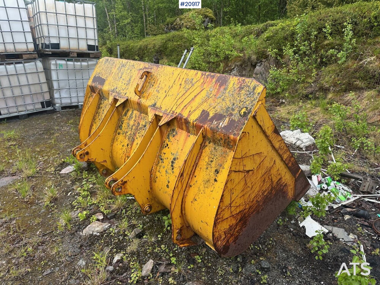 Hjullasterskuffe Har stått på en Hanomag 44C - Iekrāvēja kauss - Celtniecības tehnika: foto 4 Hjullasterskuffe Har stått på en Hanomag 44C - Iekrāvēja kauss - Celtniecības tehnika: foto 4