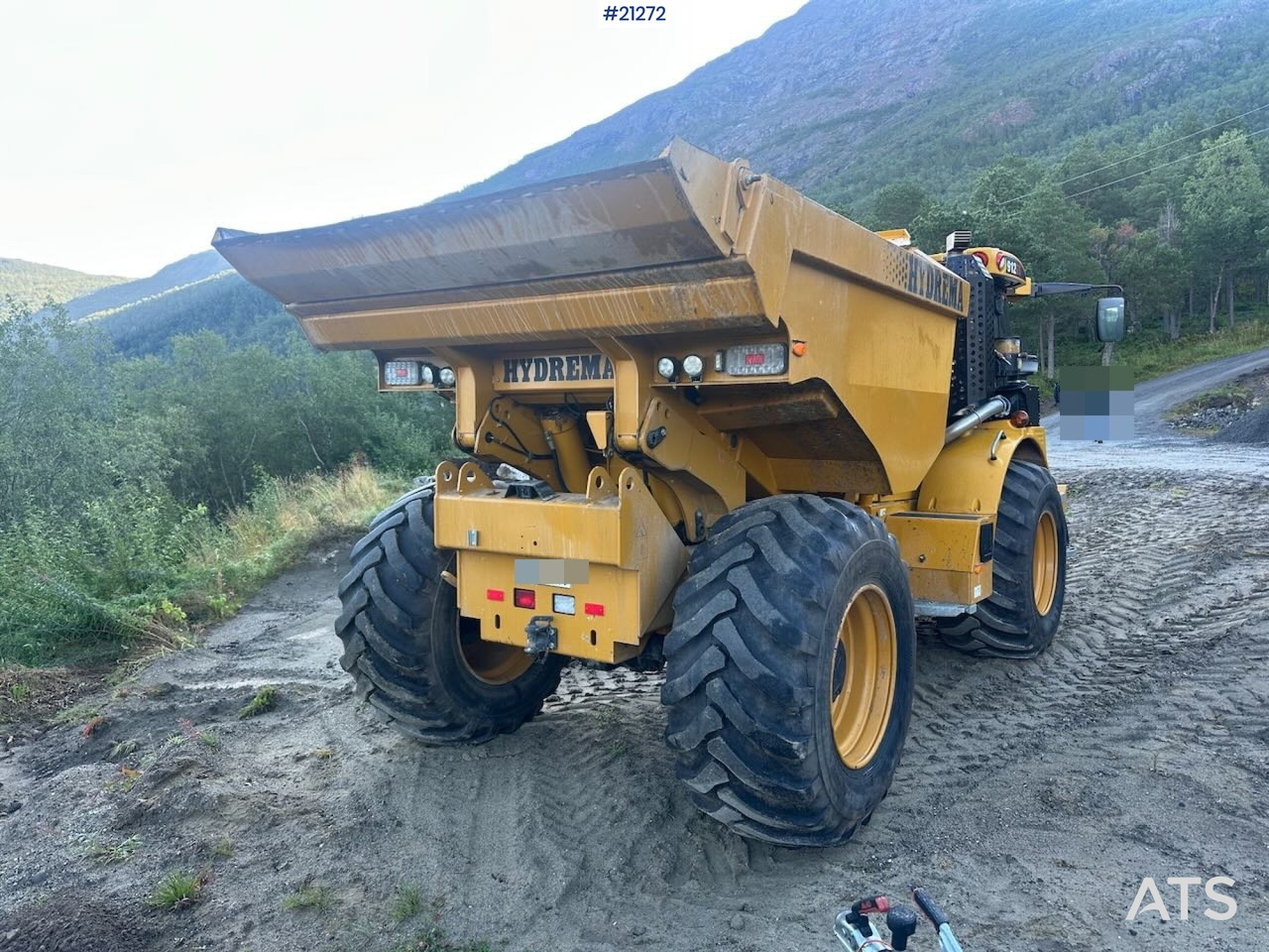 Hydrema 912GS - Artikulētias pašizgāzējs: foto 4 Hydrema 912GS - Artikulētias pašizgāzējs: foto 4