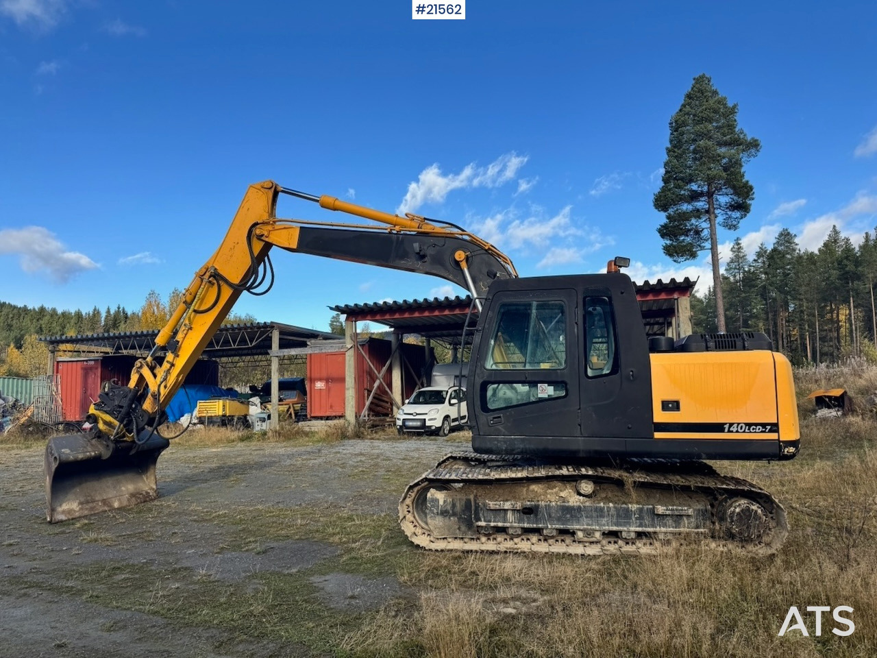 Hyundai 140LC-7 Beltegraver - Kāpurķēžu ekskavators: foto 3 Hyundai 140LC-7 Beltegraver - Kāpurķēžu ekskavators: foto 3