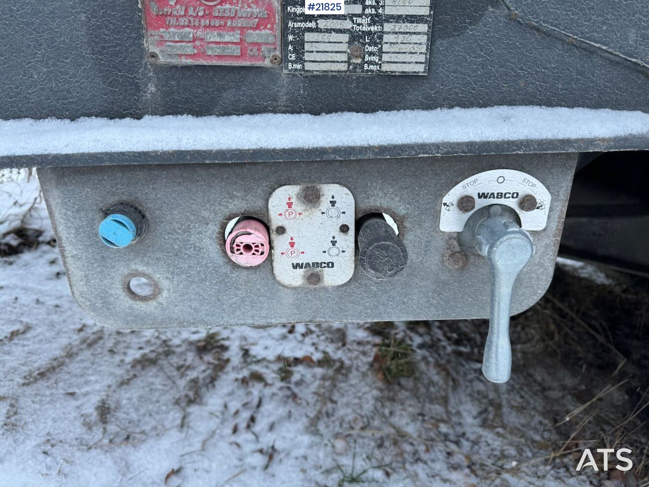 Piekabe pašizgāzējs Istrail trippelkjerre: foto 17