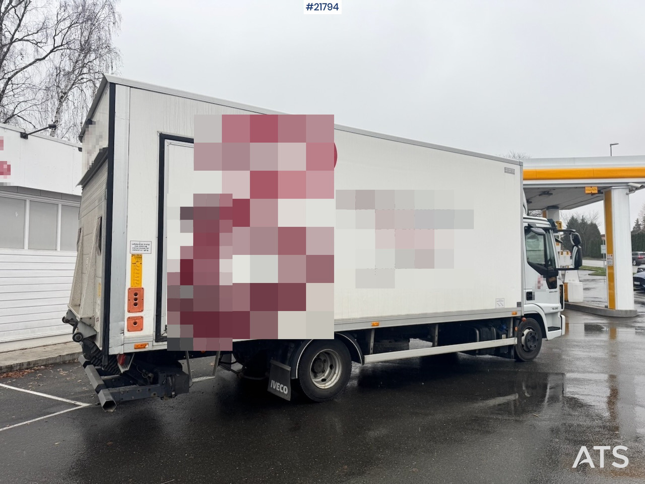 Kravas automašīna ar slēgto virsbūvi Iveco 75E-210: foto 7 Kravas automašīna ar slēgto virsbūvi Iveco 75E-210: foto 7