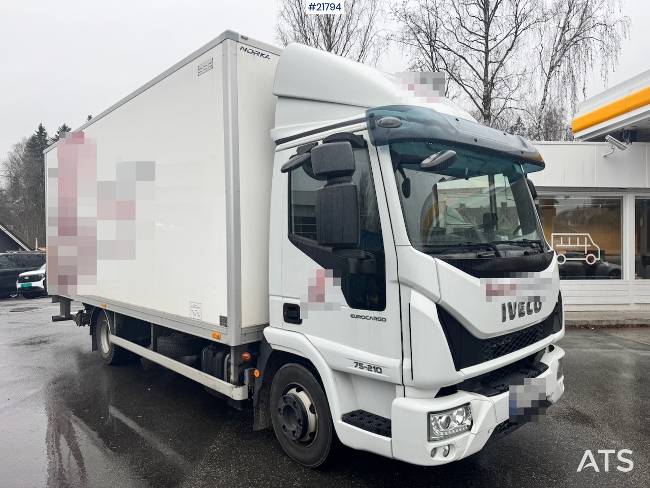 Kravas automašīna ar slēgto virsbūvi Iveco 75E-210: foto 9 Kravas automašīna ar slēgto virsbūvi Iveco 75E-210: foto 9