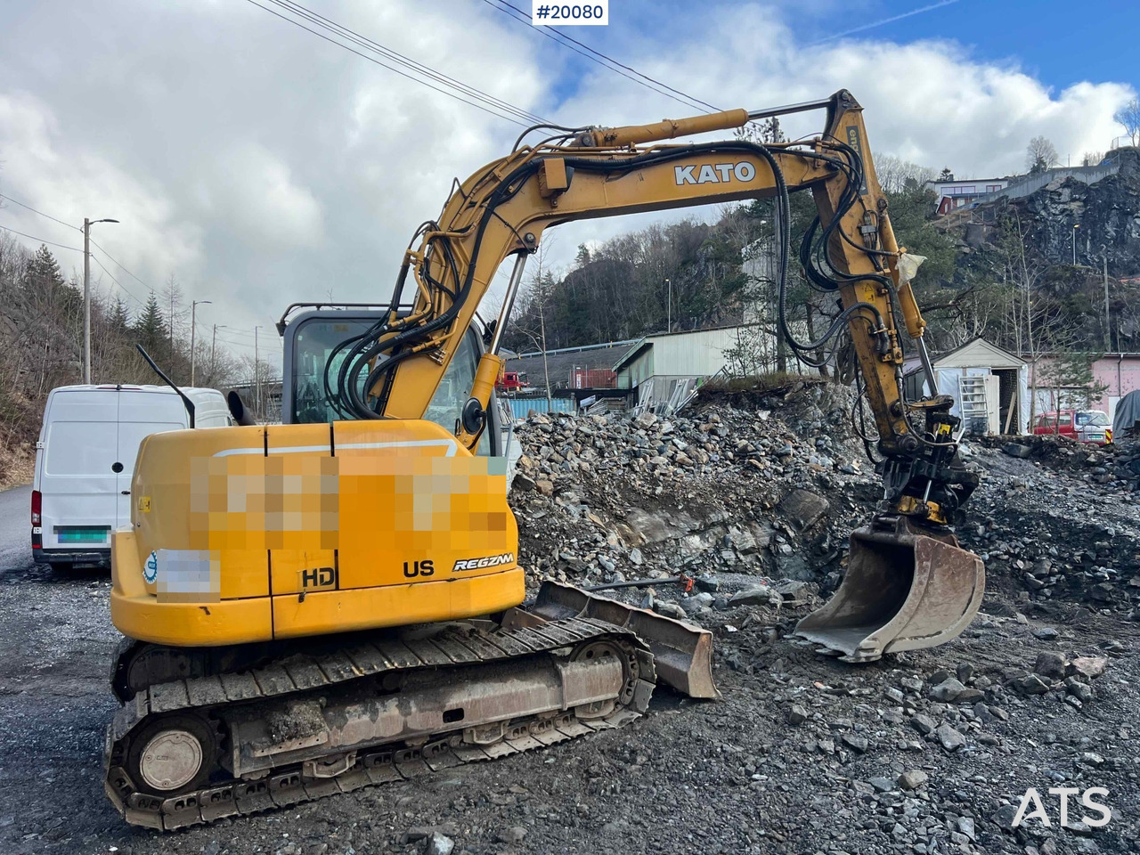 Kato HD 308 US - Kāpurķēžu ekskavators: foto 4 Kato HD 308 US - Kāpurķēžu ekskavators: foto 4