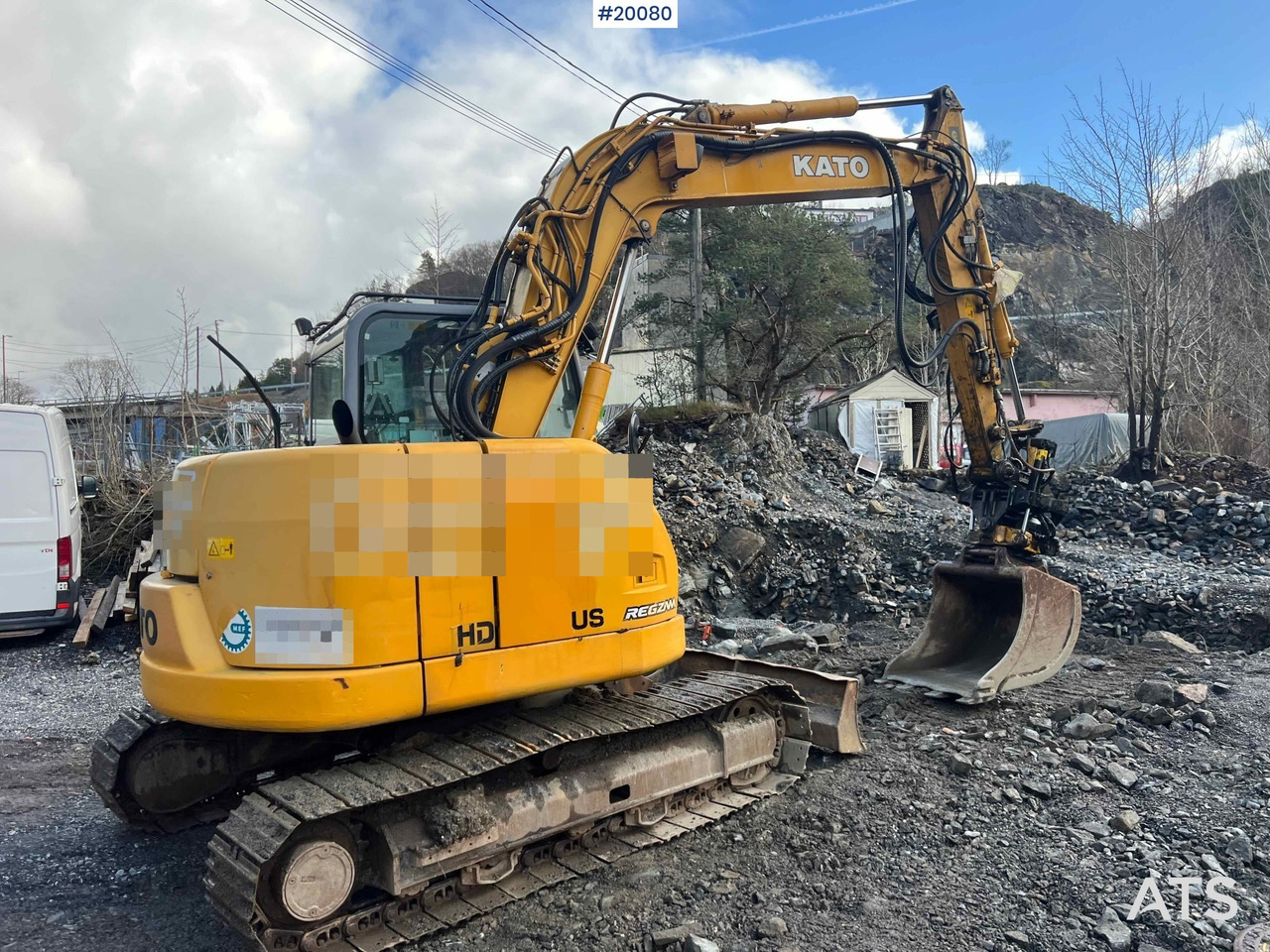 Kato HD 308 US - Kāpurķēžu ekskavators: foto 5 Kato HD 308 US - Kāpurķēžu ekskavators: foto 5