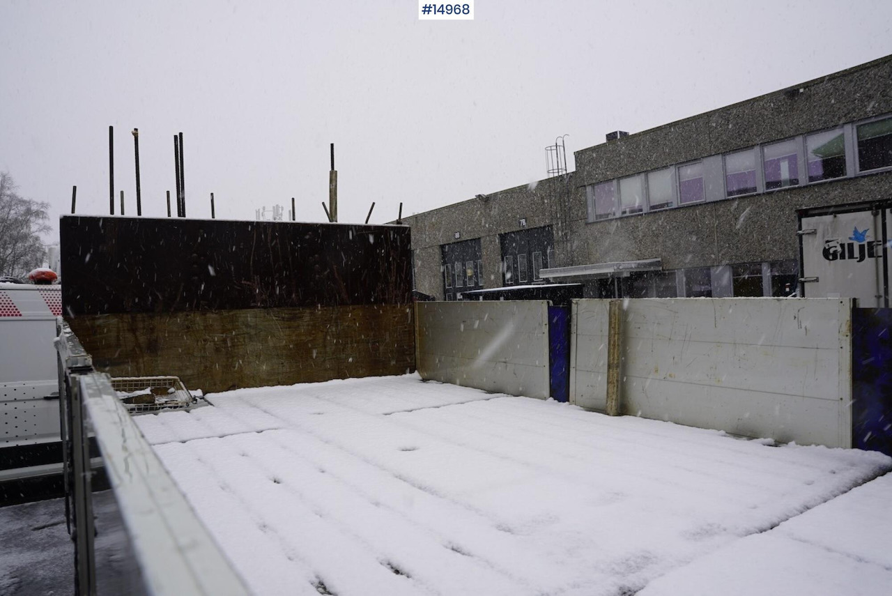 Bortu puspiekabe/ Platforma Kel-berg Rettsemi m/uttrekk: foto 18