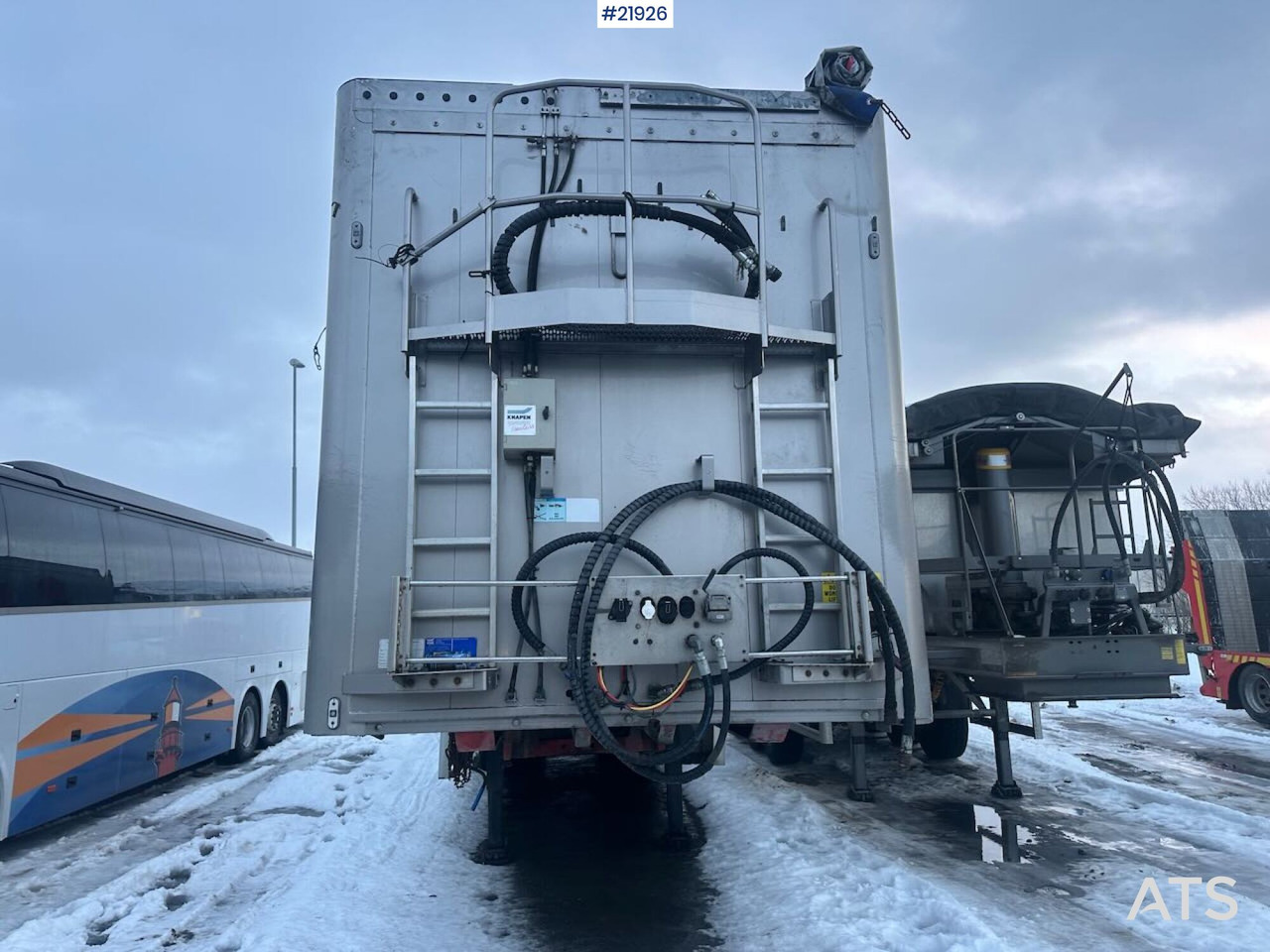 Knapen Kcw Walking floor 33 pallers - Puspiekabe kustīgās grīdas: foto 2 Knapen Kcw Walking floor 33 pallers - Puspiekabe kustīgās grīdas: foto 2