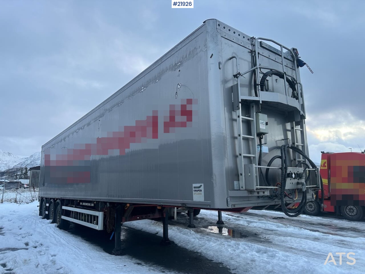 Knapen Kcw Walking floor 33 pallers - Puspiekabe kustīgās grīdas: foto 1 Knapen Kcw Walking floor 33 pallers - Puspiekabe kustīgās grīdas: foto 1